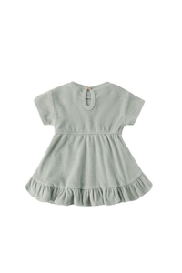 Quincy Mae Terry Dress - Sage