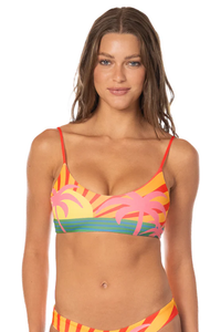 Maaji Jungle Sway Lanai Top - Open Yellow