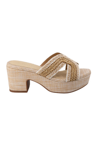 Chocolat Blu Gen - Tan Raffia