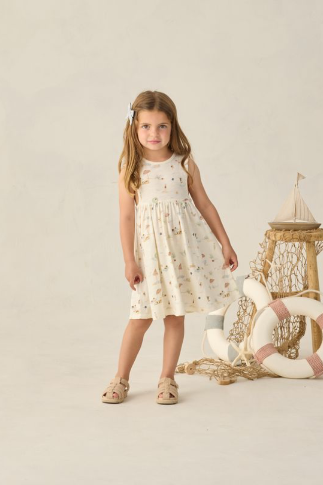 Rylee + Cru Layla Dress - Beach Day