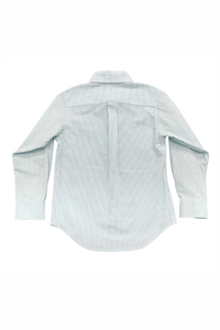 SWB Carter Oxford Shirt - Coastal Stripe Seersucker