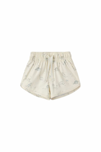 Quincy Mae Boys Swim Short - Dinosaur