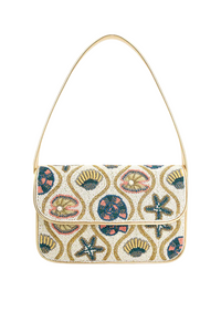 A&B Beaded Shoulder Bag - Sunlit Shore