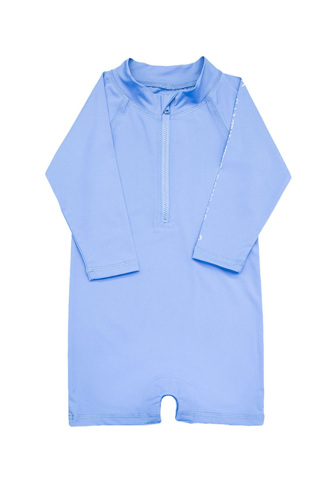 SWB Tybee Rashguard Romper - Royal Blue