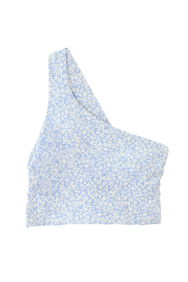 Kailani Flat Rib One Shoulder Crop - Kailani