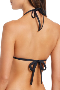 Bleu Tall Triangle - Black/White