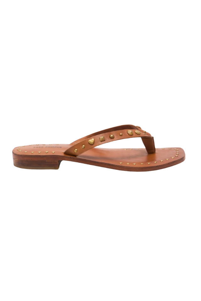Free People Tide Flip Flop - Luggage Leather