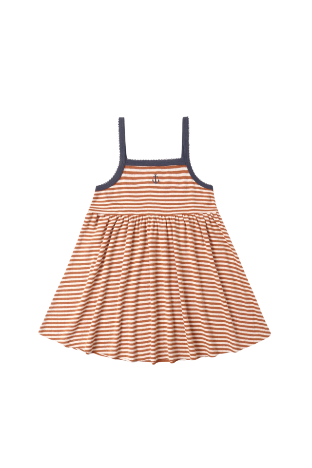 Rylee + Cru Lea Dress - Poppy Stripe