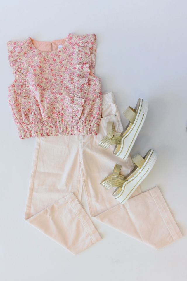 DL1961 Lily Wide Leg - Primrose