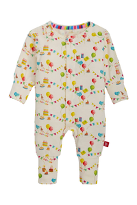 Magnetic Me Right Fit Convertible Coverall - Birthday Babe