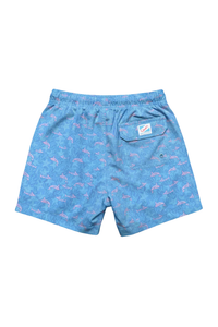 Bermies Lined Swim Trunks - Marlins