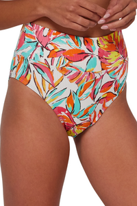 Sunsets Hannah High Waist - Palms Serenade Sandbar