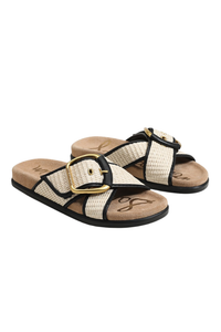 Sam Edelman Darla Multi - Linen/Black