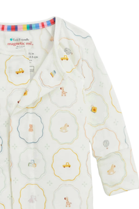 Magnetic Me Modal Convertible Coverall - Nursery Magic Cream