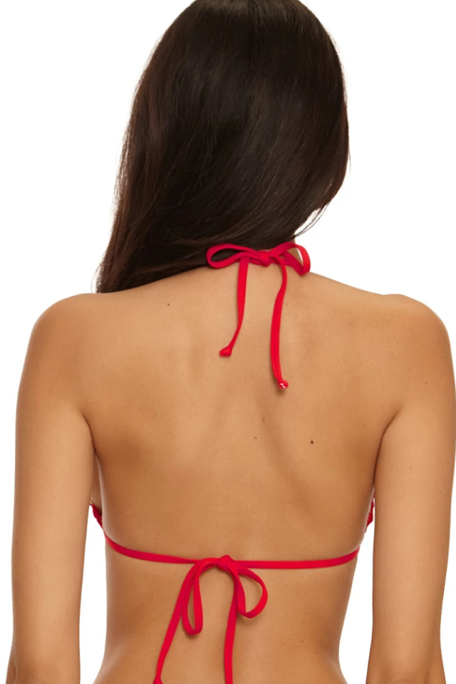Becca Sail Away Triangle - Ruby