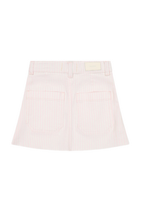 DL1961 Jenny Mini Skirt - Pink Stripe