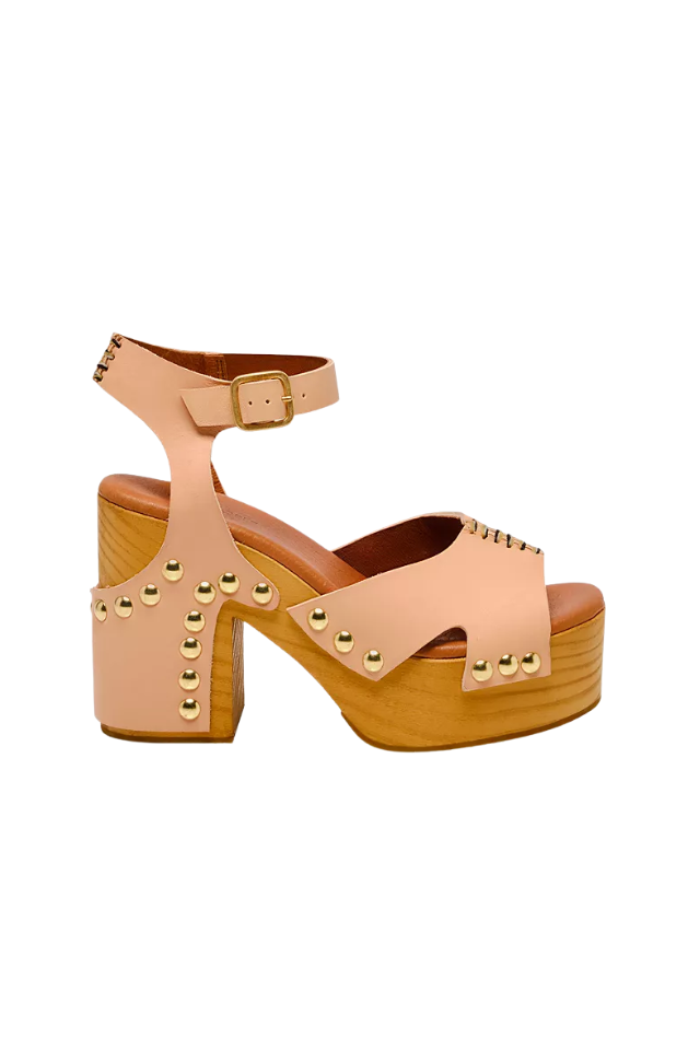 Free People Cecily Clog - Vachetta
