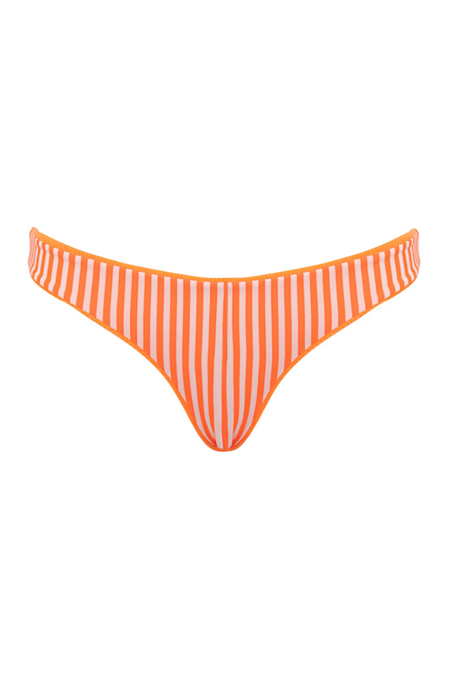 Maaji Neon Orange Flirt Bikini Bottom - Bright Orange
