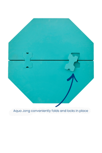 Oh My Mahjong Green Aqua Jong Pool Mat