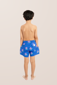 Bermies Classic Lined Swim Trunk - JURASSIC
