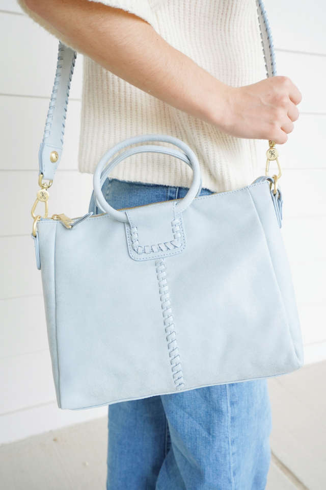 HOBO Sheila Medium Satchel - Sky