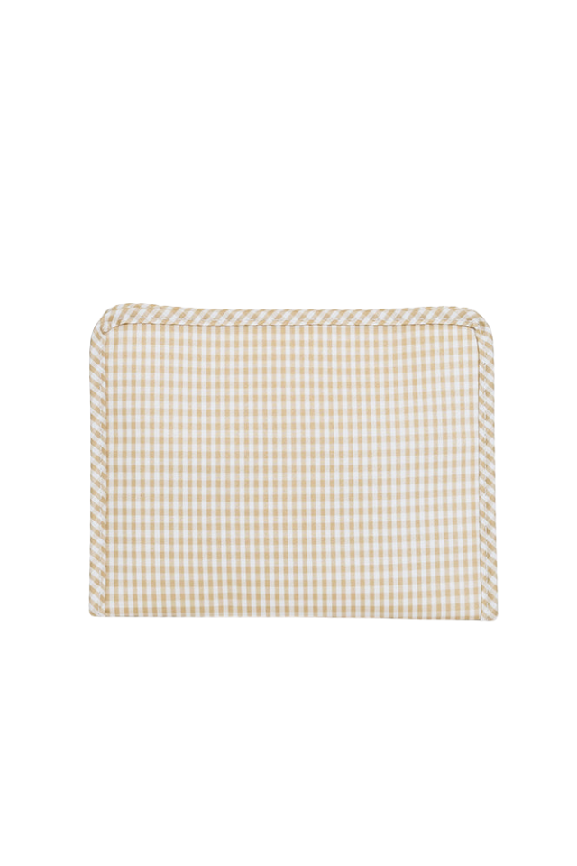TRVL Design Medium Roadie - Gingham New Khaki