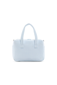 TRVL Design Quilted Stroller Bag - Pimlico Stripe Blue