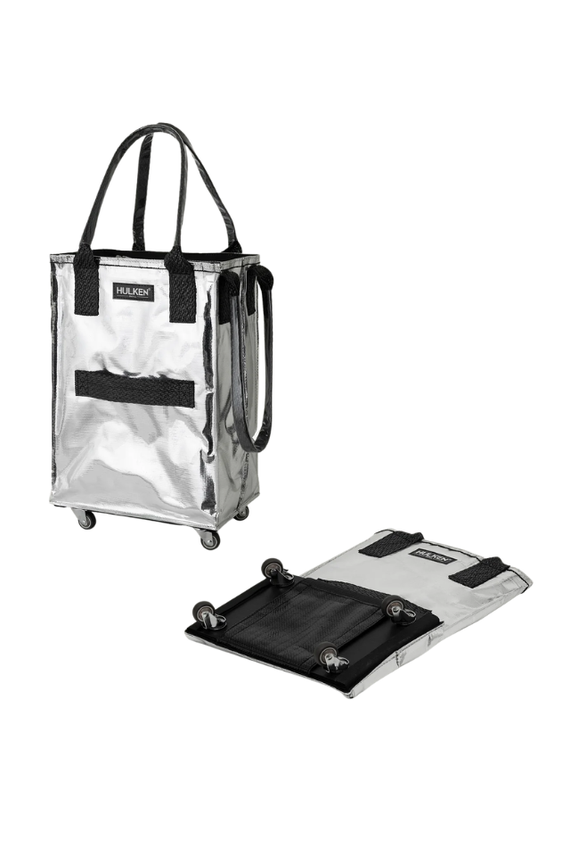 Hulken Signature Large Tote Bag - Silver