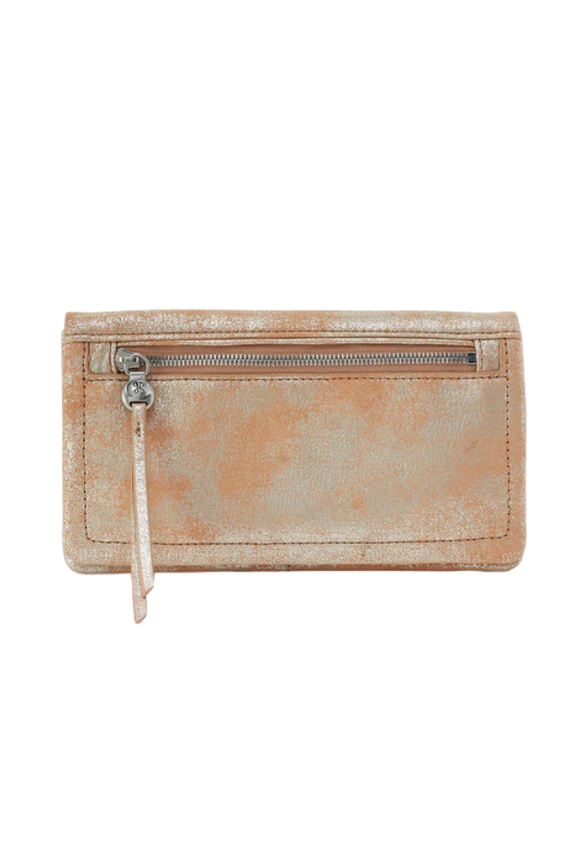 Hobo Lumen Continental Wallet- Saddle Stardust