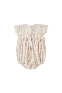 Rylee + Cru Porter Romper - Summer Garden