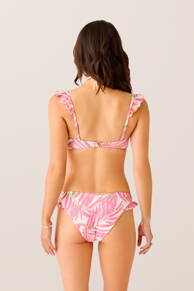 Carve Bev Ruffle Bottoms - Pink Oasis
