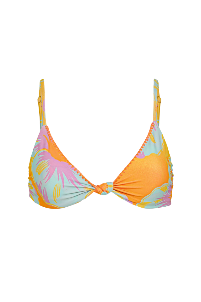 Maaji Hawaiian Floral Sahara Top - Orange