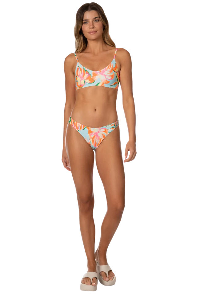 Maaji Fiesta Bloom Lanai Top - Open Blue