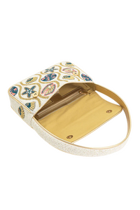 A&B Beaded Shoulder Bag - Sunlit Shore