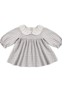 Quincy Mae Callie Dress - Blue Gingham