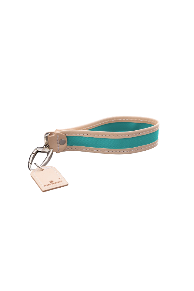 Jon Hart Personalize Pearl Keychain Coated Canvas
