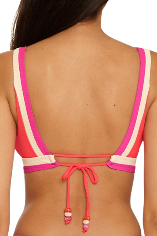 Becca Coast Line Plunge Top - Caliente