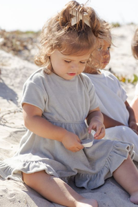 Quincy Mae Terry Dress - Sage