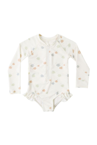 Rylee + Cru Rashguard One-Piece - Angel Fish