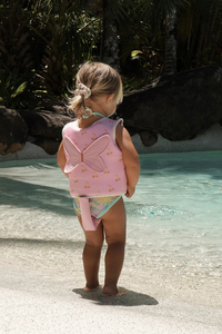 Sunnylife Kids Swim Vest - Cotton Candy Cherry