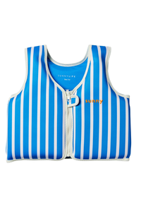 Sunnylife Kids Swim Vest - Tino the Tiger Blue
