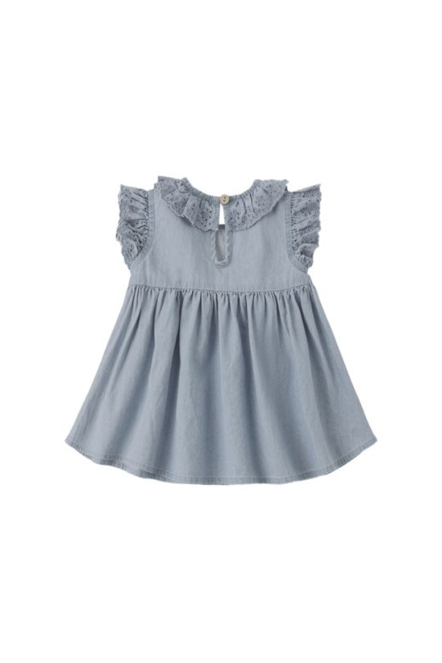 Quincy Mae Sophie Dress - Chambray