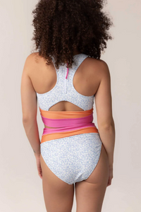 Nani Color Block High Leg Bottom - Ostler