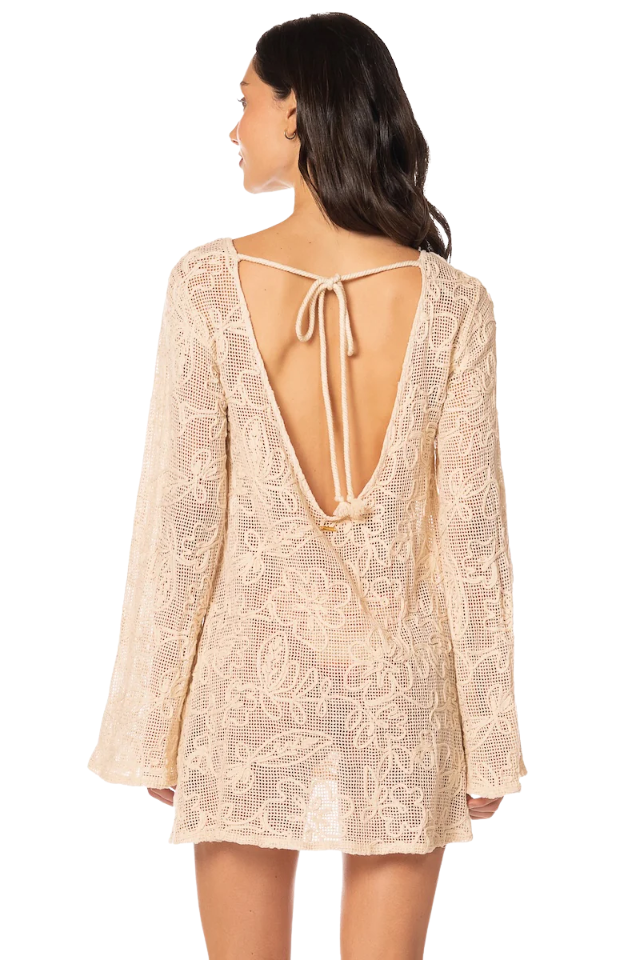 Maaji Delicate Heart Flavia Dress - Light Beige