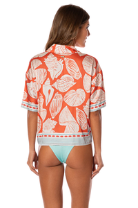 Maaji Australian Reef Octavia Shirt - Bright Red