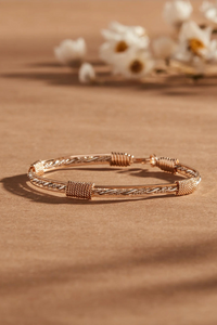 Ronaldo Wrapped In Love Bracelet - Gold and Silver