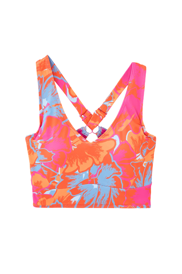 Nani Hanalei Underwire V-Neck Crop - Hanalei