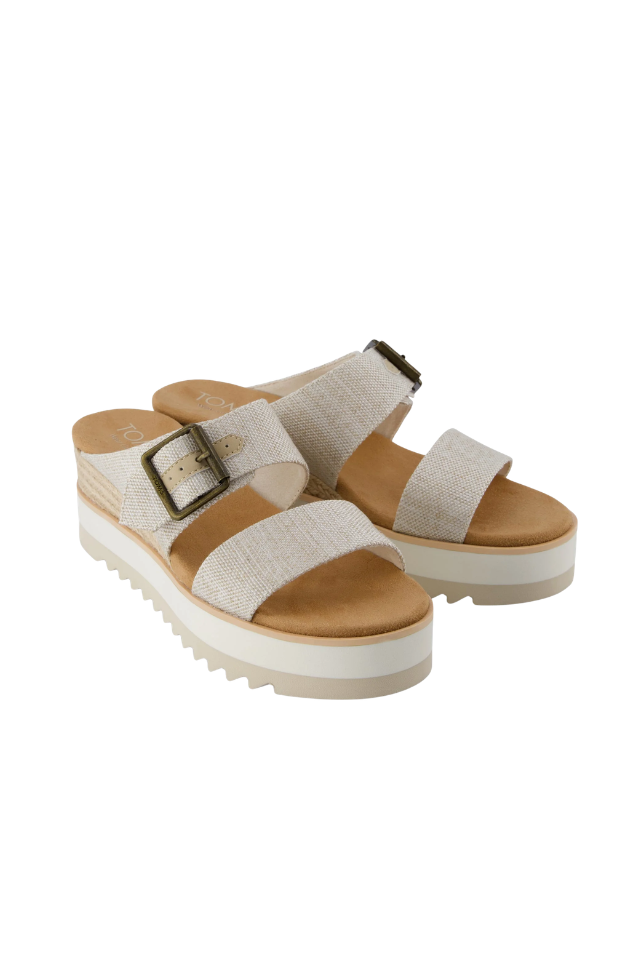 TOMS Diana Mule Buckle - Natural