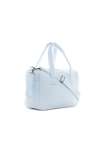 TRVL Design Quilted Stroller Bag - Pimlico Stripe Blue