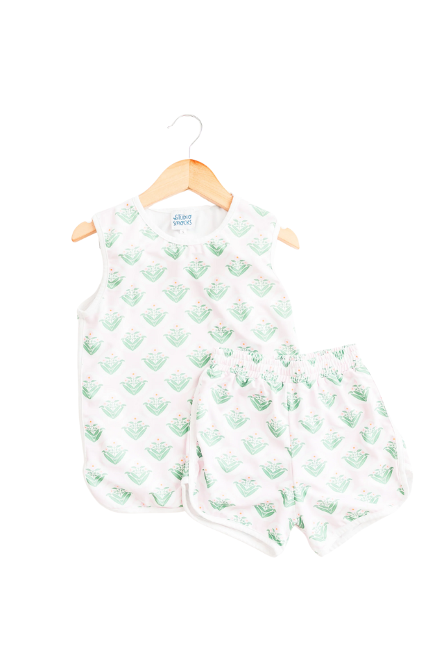Studio Smocks Floral 2pc Set